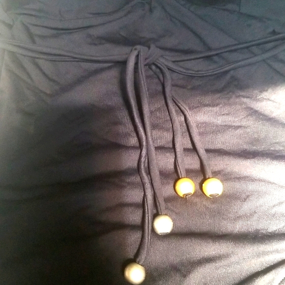 Roumanian Black Swimsuit. Pilpel brand. Size 12. - Picture 2 of 2